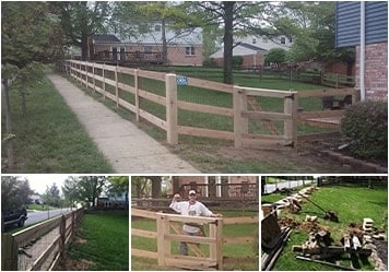 Classic Kentucky 3 Board Fence in Rustic Outdoor Setting - types of fence, wooden fence near me, different types of fences, fencewood, as good as new fence, wooden fence installation near me, wood privacy fence installation, stockade fence installers near me.
